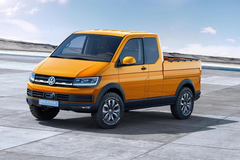 Пикап Volkswagen Tristar предвестил Transporter T6